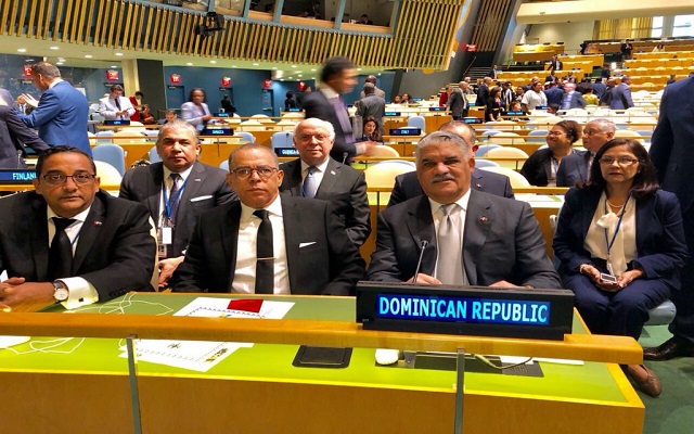 Delegación dominicana en la ONU R. Dominicana se convierte en miembro de Consejo Seguridad ONU