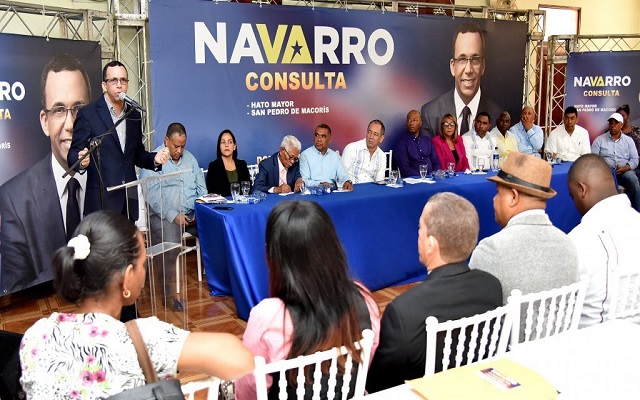 Andrés Navarro en Hato Mayor El ciudadano será centro de las políticas públicas, según Andrés Navarro